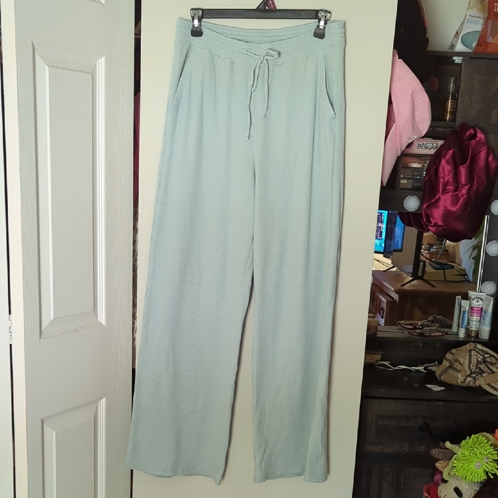 Gilly Hicks Light Blue Wide Leg Lounge Pants
